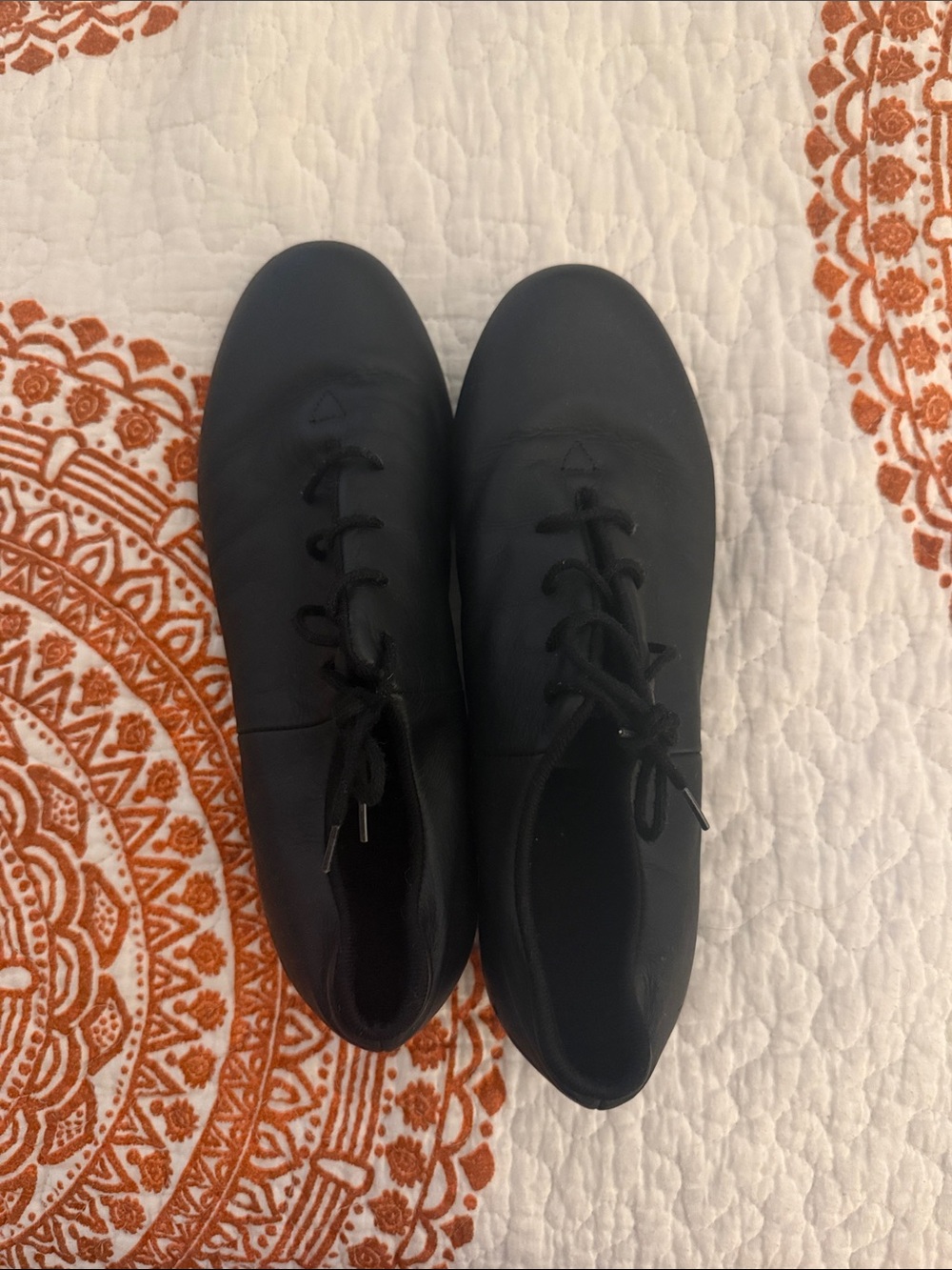 Bloch Split Sole Black Lace Up Tap Dance Shoes